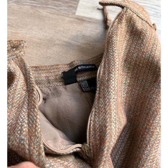 Vintage wool blend tweed career skirt - Picture 12 of 13